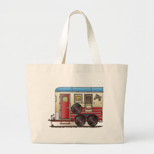 Bolsa Tote Grande Campista do reboque do cavalo