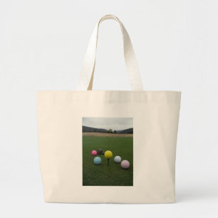 Bolsa Tote Grande campo de golfe da montanha páscoa