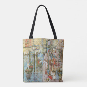 Bolsa Tote Grande Canal, Veneza por Maurice Prendergast