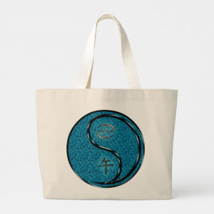 Bolsa Tote Grande Câncer & Cavalo de Água