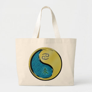 Bolsa Tote Grande Cancer e metal