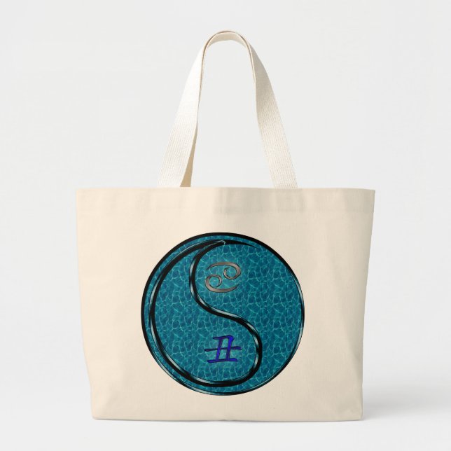 Bolsa Tote Grande Cancer e Ox Água (Frente)