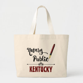 Bolsa Tote Grande Caneta de Tinta Pública do Kentucky