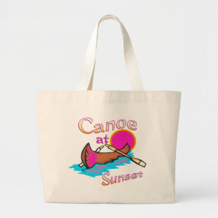 Bolsa Tote Grande Canoa de acampamento