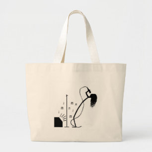 Bolsa Tote Grande Cantor da vara