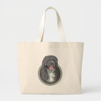 Bolsa Tote Grande Cão de água português 001