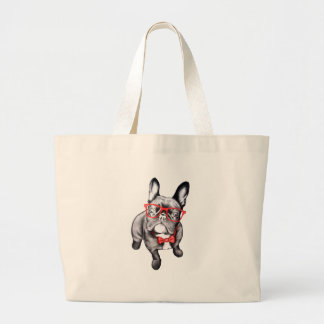 Bolsa Tote Grande Cão feliz