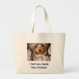 BOLSA TOTE GRANDE CÃO MAU