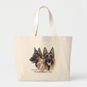 Bolsa Tote Grande Cão Pastor Alemão