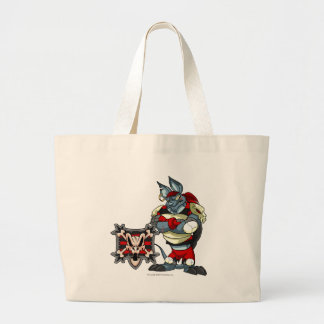 Bolsa Tote Grande Capitão 1 da equipe da ilha de Krawk