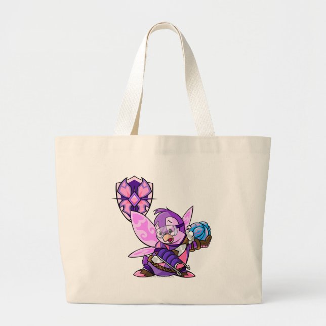 Bolsa Tote Grande Capitão 1 da equipe de Faerieland (Frente)