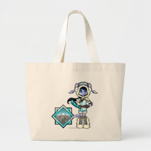 Bolsa Tote Grande Capitão 1 da equipe de Mountatin do terror