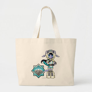 Bolsa Tote Grande Capitão 1 da equipe de Mountatin do terror