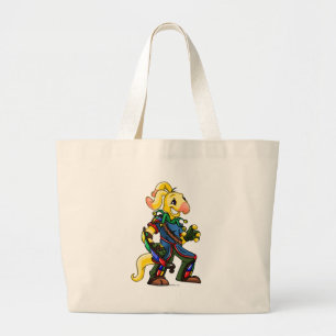 Bolsa Tote Grande Capitão 2 da equipe da ilha de Roo