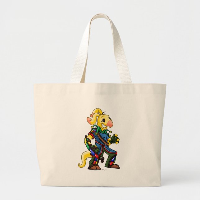 Bolsa Tote Grande Capitão 2 da equipe da ilha de Roo (Frente)