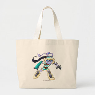 Bolsa Tote Grande Capitão 2 da equipe de Mountatin do terror