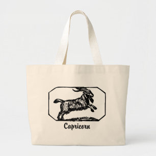 Bolsa Tote Grande Capricórnio