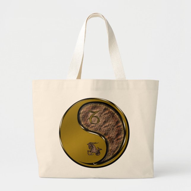 Bolsa Tote Grande Capricórnio (Frente)