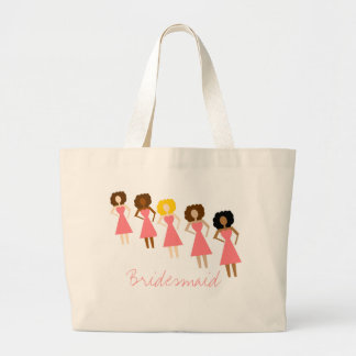 Bolsa Tote Grande Captura da dama de honra todo o saco