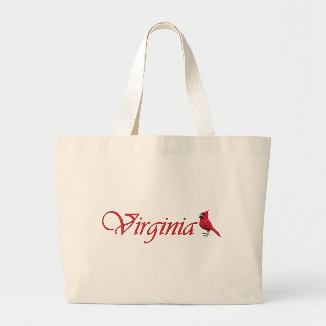 Bolsa Tote Grande Cardeal do Virginian (Frente)
