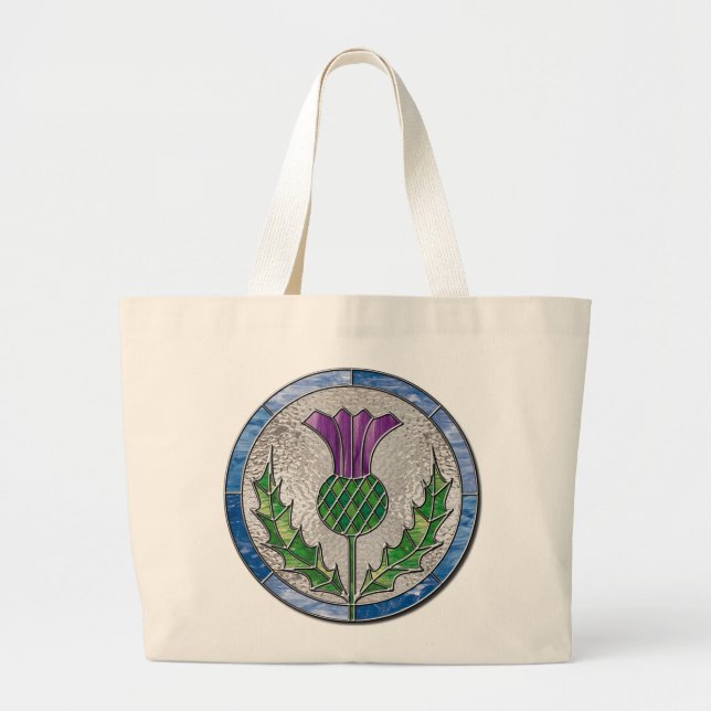 Bolsa Tote Grande Cardo de vidro (Frente)