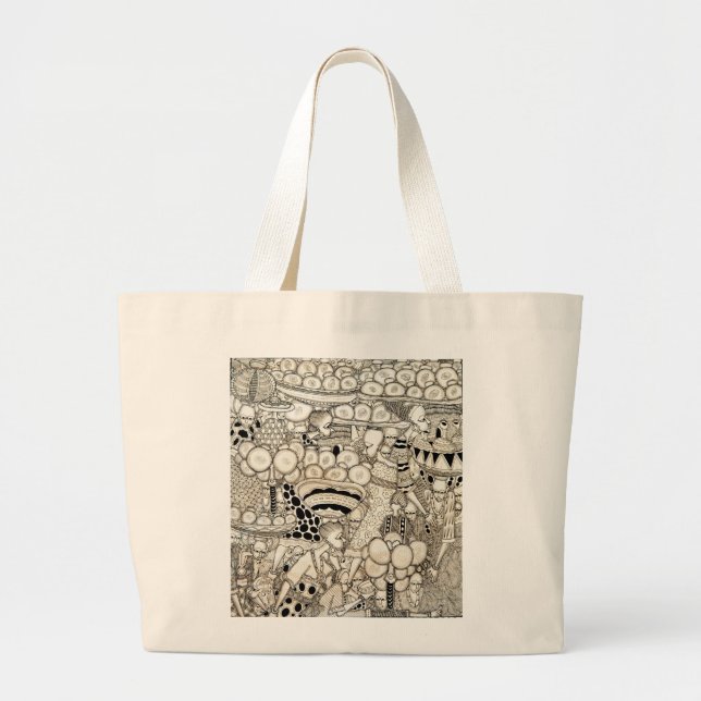 Bolsa Tote Grande Carga pesada 2 (Frente)