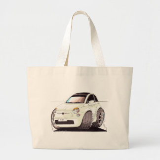 Bolsa Tote Grande Caricatura Fiat 500 maneira tuning!
