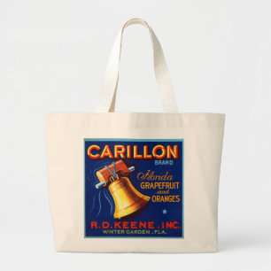 Bolsa Tote Grande Carillon Marca Flórida Grapefruit