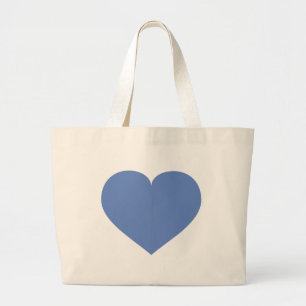 Bolsa Tote Grande Carinho azul
