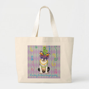 Bolsa Tote Grande Carnaval Boston Terrier