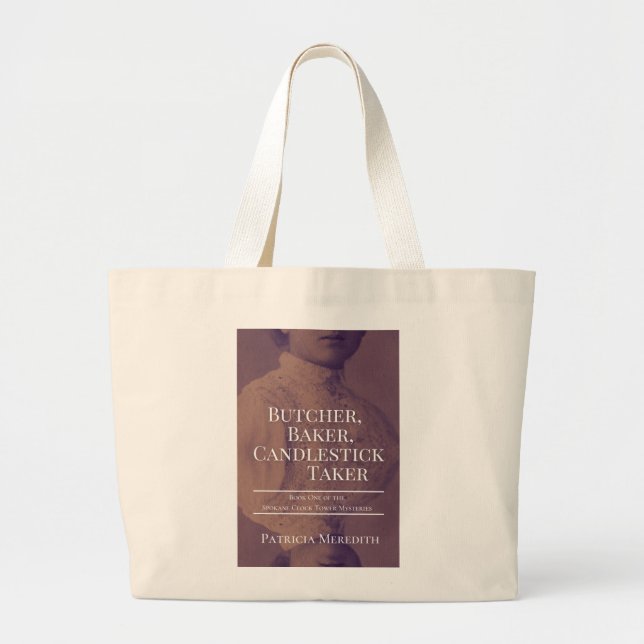 Bolsa Tote Grande Carniceiro, Criador, Candlestick Taker Book (Grand (Frente)