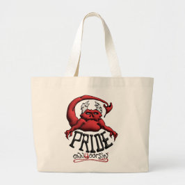 Bolsa Tote Grande Carregue Seu Orgulho de Pecado