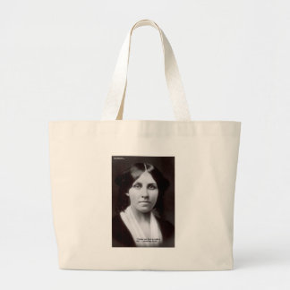 Bolsa Tote Grande Cartões de Citação de Amor e Presente de Louisa Ma