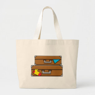 Bolsa Tote Grande Cartografia Bagagem