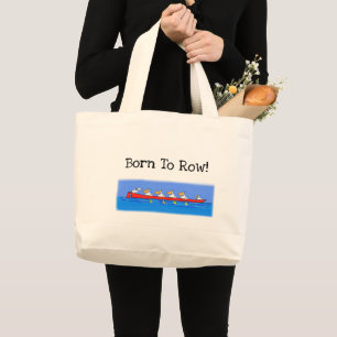 Bolsa Tote Grande Cartografia de pelicanos de remar engraçado
