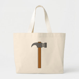 Bolsa Tote Grande Cartoon Claw Hammer