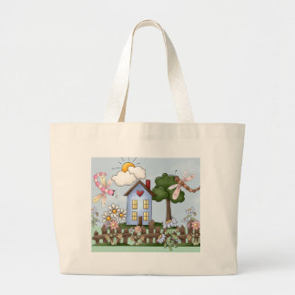 Bolsa Tote Grande Casa Azul e Bonita do País à Luz do Sol
