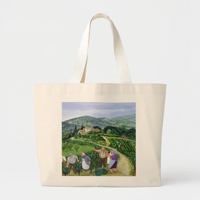 Bolsa Tote Grande Casa de campo Trasqua de Chianti Classico (Frente)