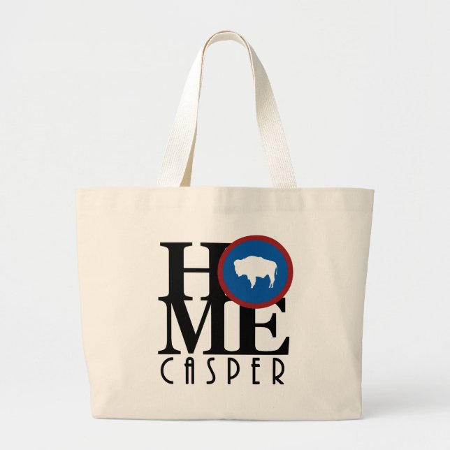 Bolsa Tote Grande CASA DO Cânper WY (Frente)