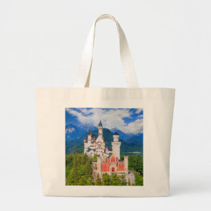 Bolsa Tote Grande Castelo Neuschwanstein Alemanha