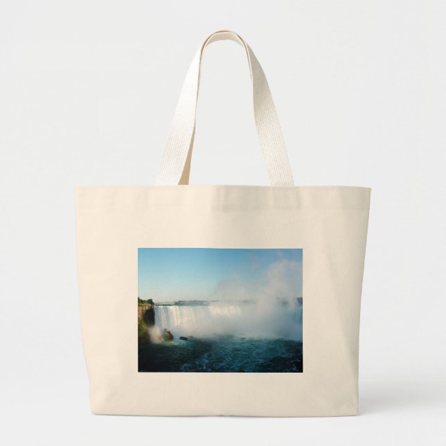 Bolsa Tote Grande Cataratas do Niágara. (Frente)