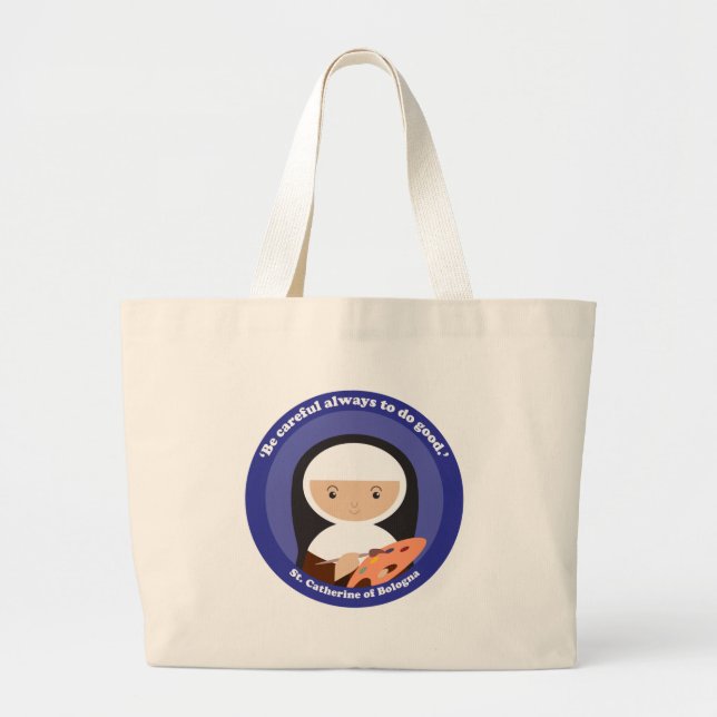 Bolsa Tote Grande Catarina de Bolonha (Frente)