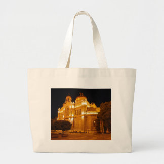 Bolsa Tote Grande Catedral de Varna à Noite