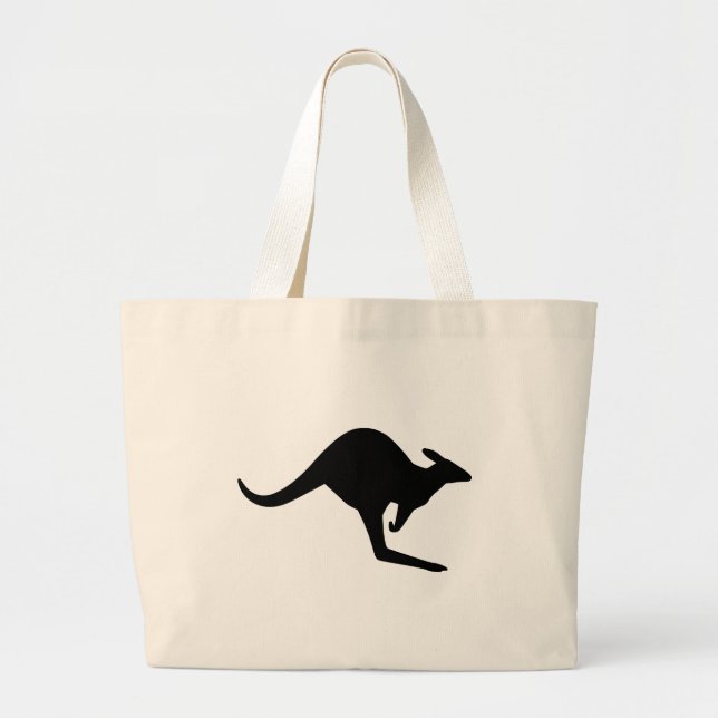 Bolsa Tote Grande Caution Kangaroo (Frente)