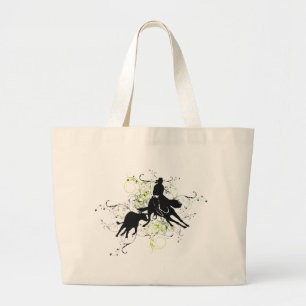 Bolsa Tote Grande Cavalos do corte