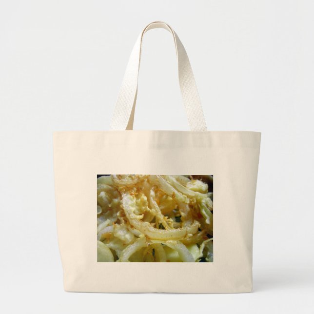 Bolsa Tote Grande Cebolas frias grandes (Frente)