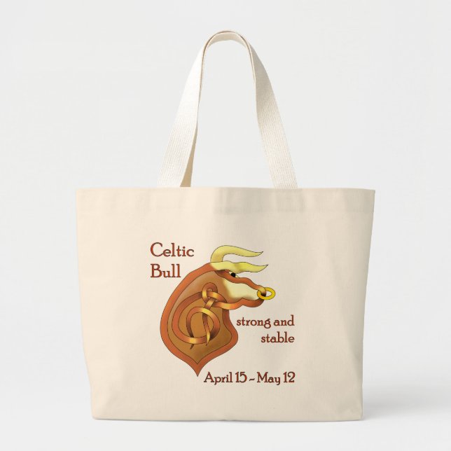 Bolsa Tote Grande Céltico Bull (Frente)