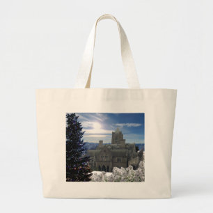 Bolsa Tote Grande Cena de Natal com Sacola Tote da Catedral