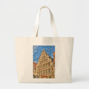 Bolsa Tote Grande Centro histórico de Gent, Bélgica