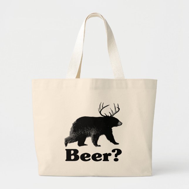 Bolsa Tote Grande Cerveja? (Frente)
